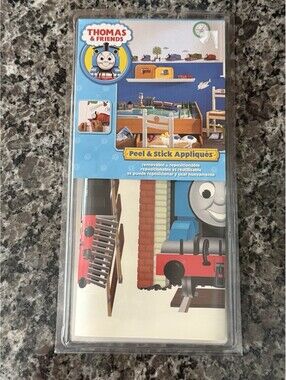 Thomas & Friends Peel & Stick Appliqués Removable Brand New